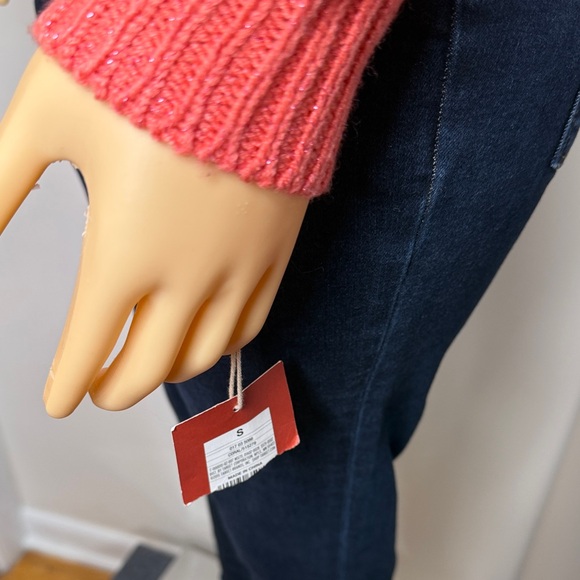 Mossimo Coral & Berry Fair Isle Sweater – Women’s Small - Picture 9 of 14